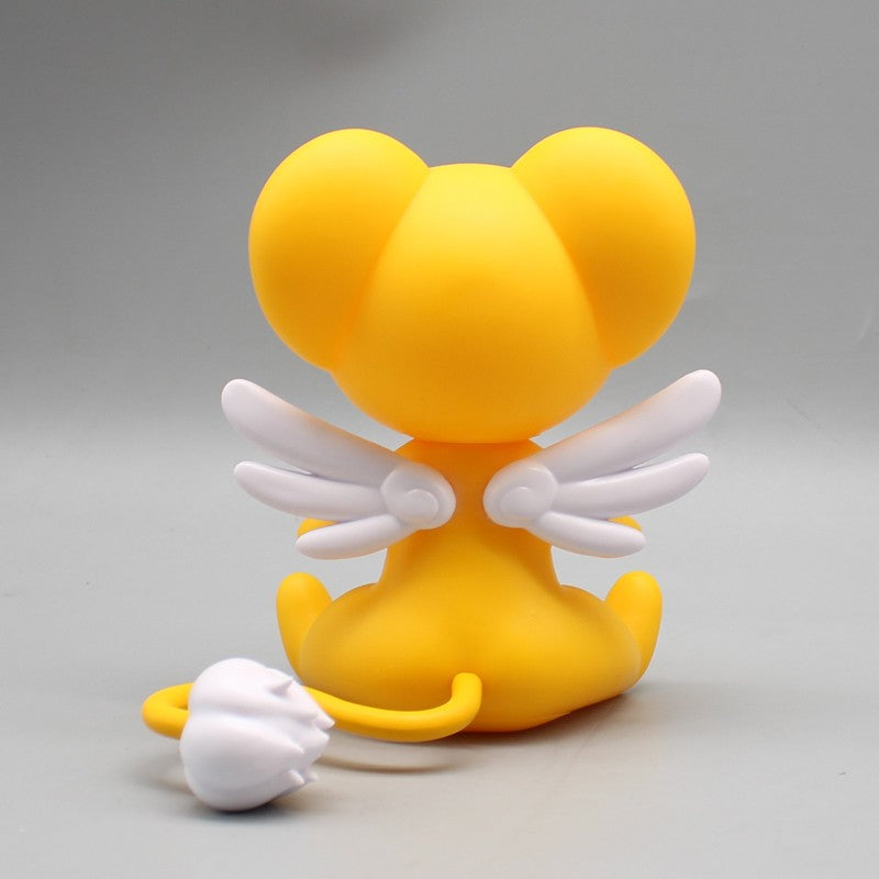 14cm Card Captor Sakura Cerberus E Spinel Sun Anime Action Figure Modelo Estátua Coleção Decoração de Mesa Enfeite Brinquedo de Presente