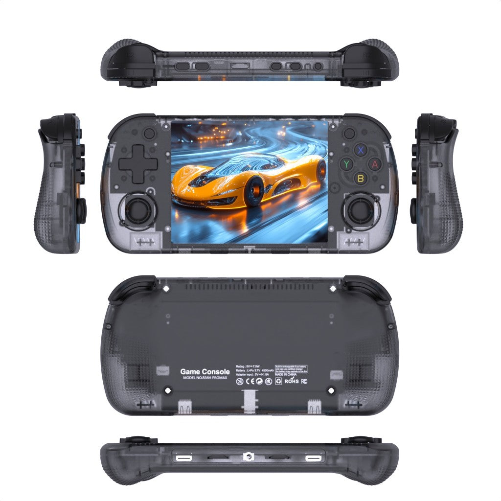 BOYHOM R36H PRO Retro Handheld Video Game Console Linux System 4.2 Inch IPS Screen R36HPROMAX Portable Pocket Video Player 64GB