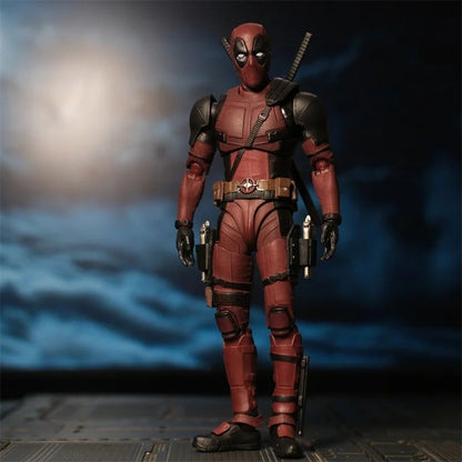 Boneco de Ação Deadpool X-Men Legend Series Figure Wade Winston Wilson Bonecos Articulados Modelos de Mobilidade Articulada Coleção Decoração Brinquedo Presente