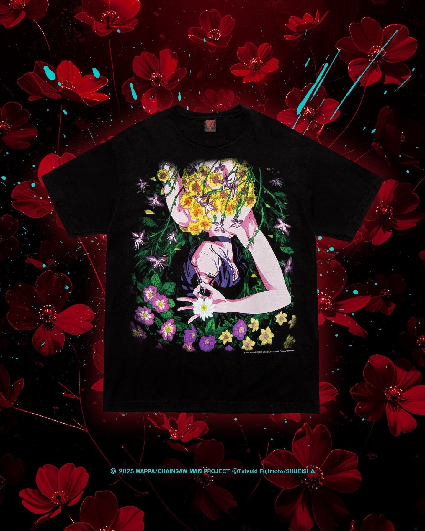 Reze graphic t shirts y2k anime oversized all cotton streetwear chainsaw man short sleeve top harajuku goth t shirt men clothing