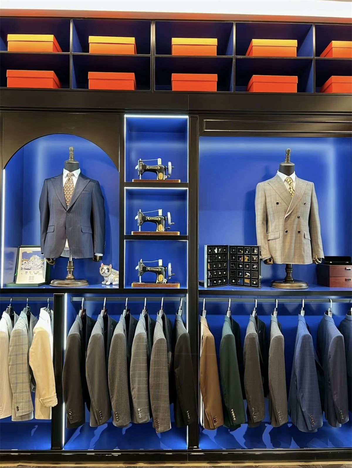 Elegant Black Plaid Men Suits Customized Slim Fit Double Breasted Groom Tuxedos 2 Pieces Sets Male Prom Blazers Costume Homme