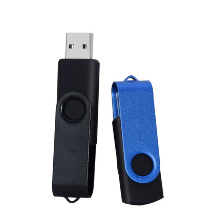 Pen Drive USB 2.0 Giratório Moderno 128GB 64GB 32GB Colorido de Alta Velocidade 16GB 8GB Stick de Memória PenDrive À Prova D'Água