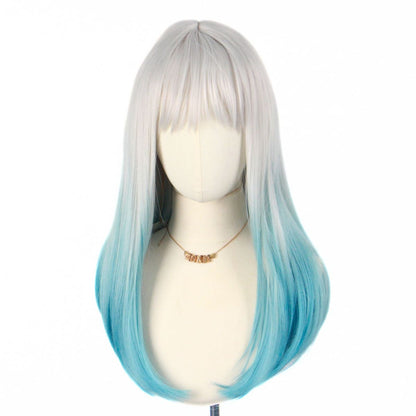 Anxin Hot Selling Long Anime Cosplay Heat Resistant Halloween Party Wig