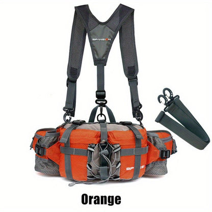 Outdoor Sports Waist Bag Hiking Cycling Climbing Storage Bag Versatile Travel Mountaineering Waist Bag