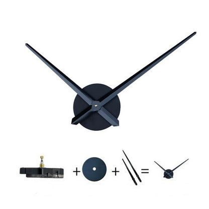 Large DIY Wall Clock Movement Mechanism Clock Hands Needles Set for 3D Mirror Clock Replacement Accessories Home Decoration