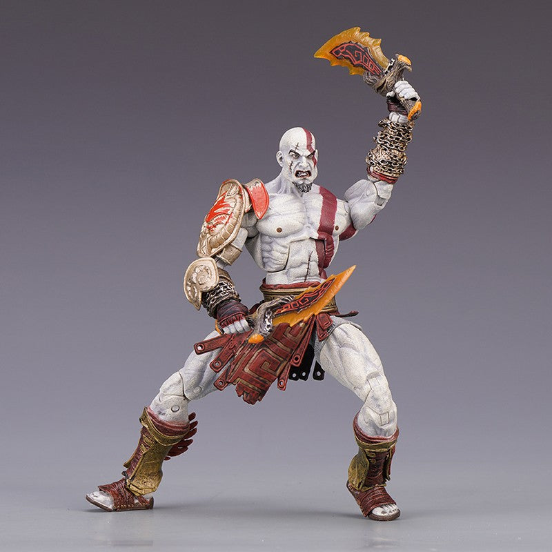 NECA God of War Ghost of Sparta Kratos Boneco de Ação 18cm PVC Coleção Articulada Jogo Ultimate Kratos Estatueta Modelo Brinquedos Presentes