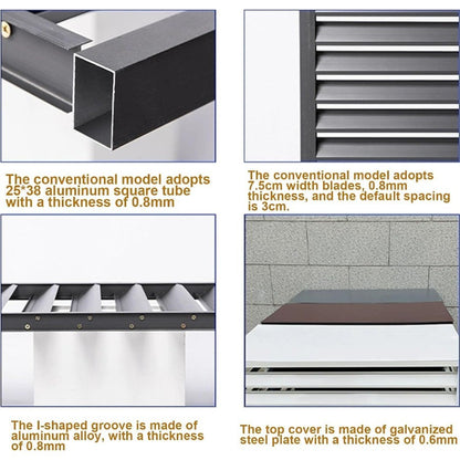 Mini split ac cover for outside unit brown durable weatherproof outdoor condenser cover kit with UV protection and waterproof f