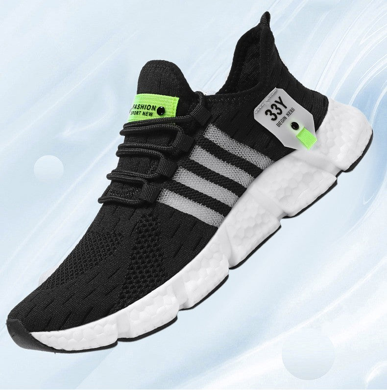 Sapatos Masculinos de Malha Respirável Modernos Leves para Caminhada Tamanhos Grandes Tênis Masculino de Tênis Tênis de Corrida ao Ar Livre Fitness 2024