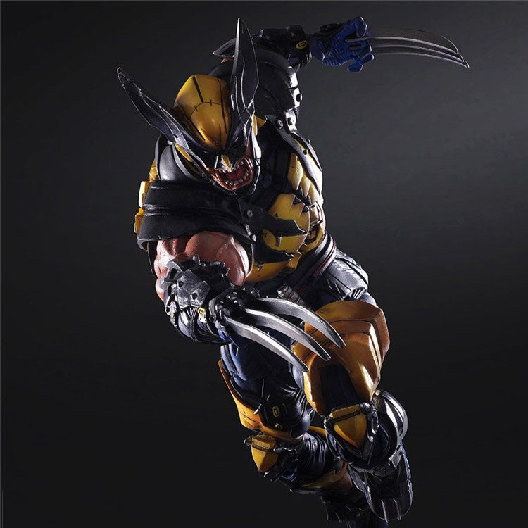 Marvel Novo Hot Sell 28cm Comics Wolverine X-Men Action Pvc Personagem Enfeites Brinquedos Presente de Aniversário de Natal para Meninos