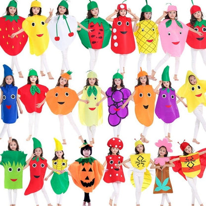 Fruit Fruit Vegetable Cosplay Costume Portable Cosplay Dance Performance Costumes 90-140CM Performances Cos Clothing