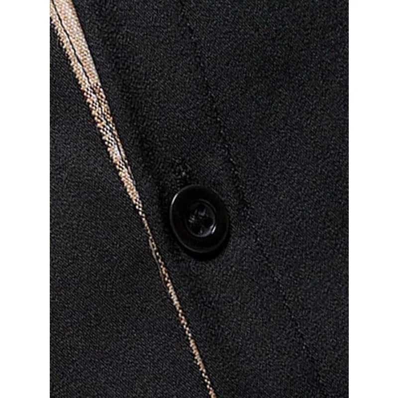 Bolubao Men Brand New Shirt Fashion Smart Casual Business Four Season Long Sleeve Black Male Elastic Shirt