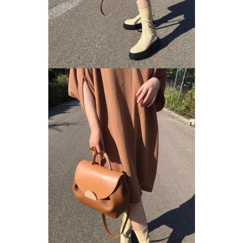 2025 High End Women's Bag with Niche Design, Light Luxury Leather Storage, Versatile Women's Bag for Commuting