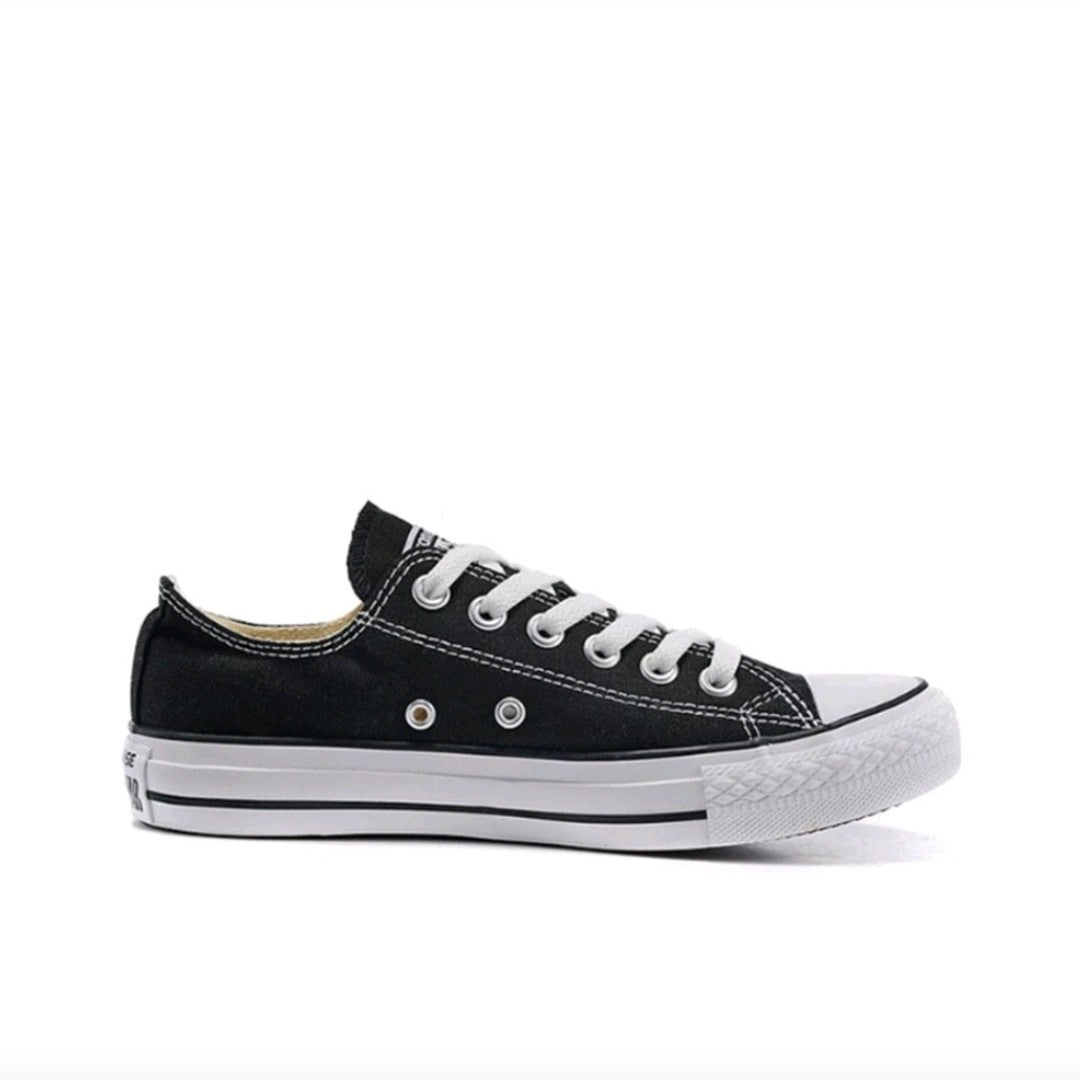 Converse All Star Men's and Women's Skateboarding Shoes, Anti-slip, Classic, Low Cut, Durable Sneakers, Black