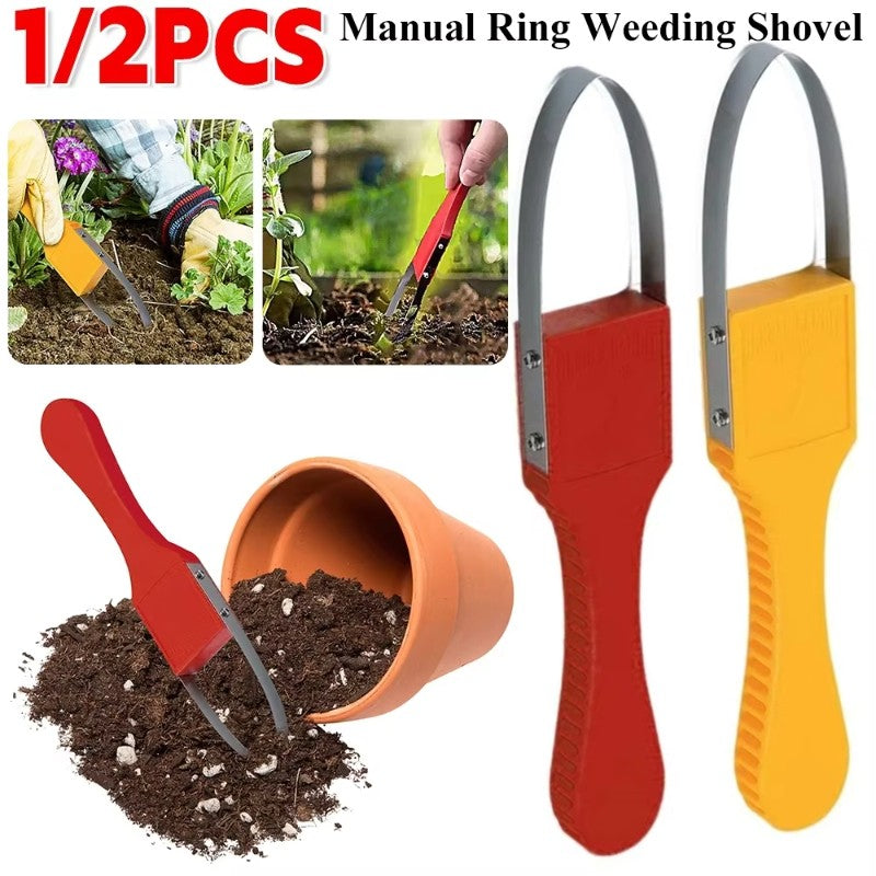 Multifunctional Garden Cleaning Weeder Multifunctional Grass Puller Tool Creative Manual Ring Weeding Shovel Outdoor Weeding Too