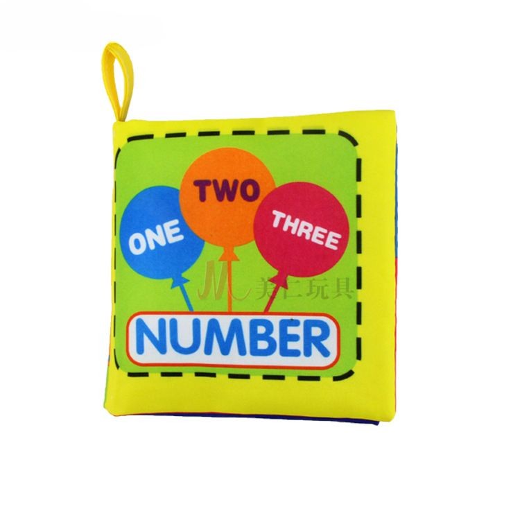 Livro de Pano Macio para Bebês 0-36M Brinquedo de Aprendizagem Precoce Interativo para Pais e Filhos Brinquedo Educativo Montessori de Marionete Presente para Meninos e Meninas
