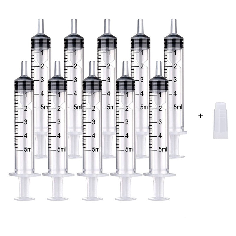 1/5/10/20 seringas de plástico para hidroponia, medição de perfume, enxágue, amostrador descartável, injetor, seringa de medição e injeção