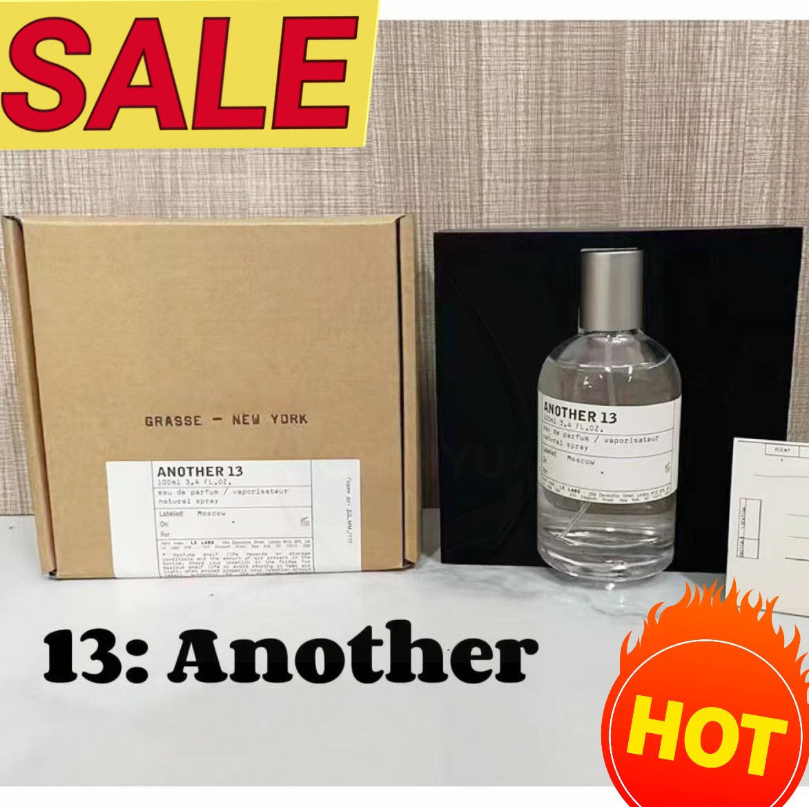 Laboratory 33 Perfume Sandalwood Black Tea Long-Lasting Light Fragrance Fresh Original Neutral Elegant Woody Perfume