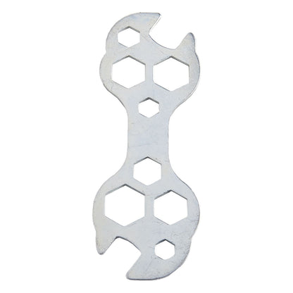 Chave Sextavada Mini de Aço Chata 10 em 1 8-17mm Chave Allen para Bicicleta Ferramentas de Reparo Ferramenta Manual Doméstica para Materiais de Reparo