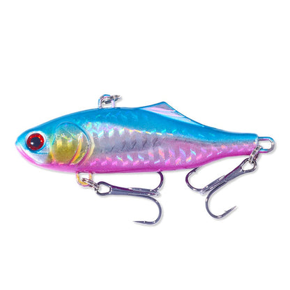 1 unidade de isca de pesca VIB de inverno 7cm 24g, iscas de pesca de inverno de arremesso longo que afundam, iscas artificiais Crankbait
