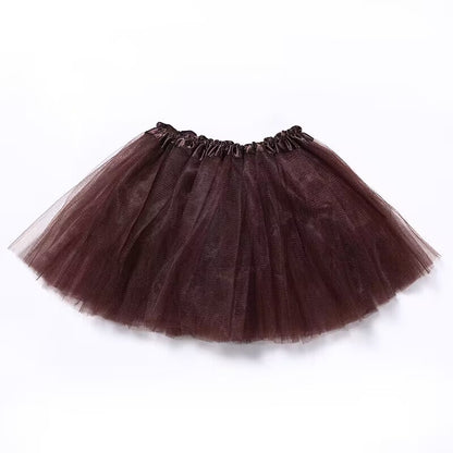 Tutu Skirt Women Girls 80s Vintage Ballet Dance Skirt Layered Short Mini Skirt Vintage Petticoat Layered Mesh Ballet Underskirt