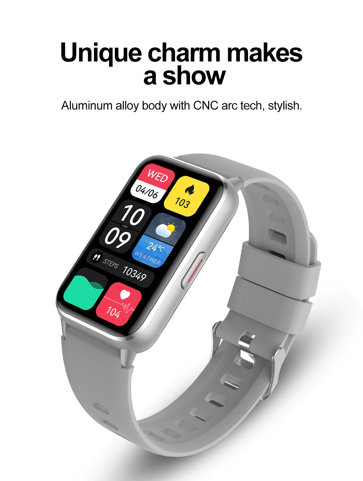 2025 New Grade Nursing Smart Watch AMOLED Blood Oxygen ECG + PPG Blood Pressure Body Temperature Bluetooth Health Smartwatch