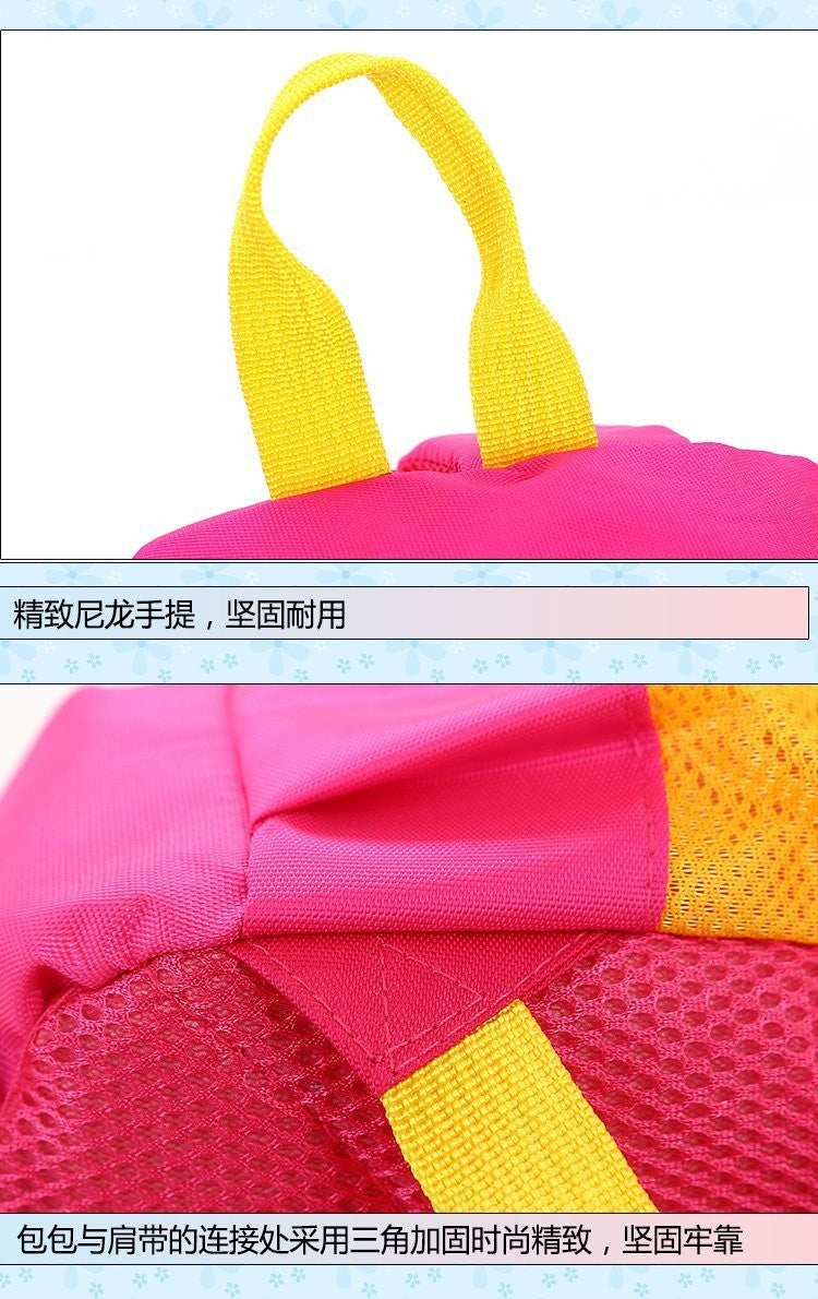Mochila escolar infantil desenho animado fofo bebê jardim de infância mochila redutora de peso meninos e meninas mochila pequena estilosa