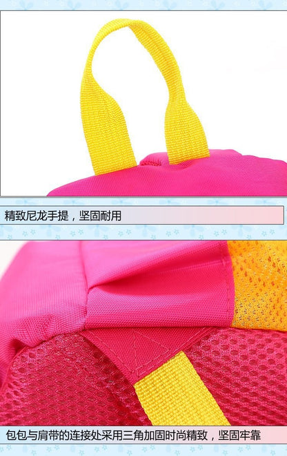 Mochila escolar infantil desenho animado fofo bebê jardim de infância mochila redutora de peso meninos e meninas mochila pequena estilosa