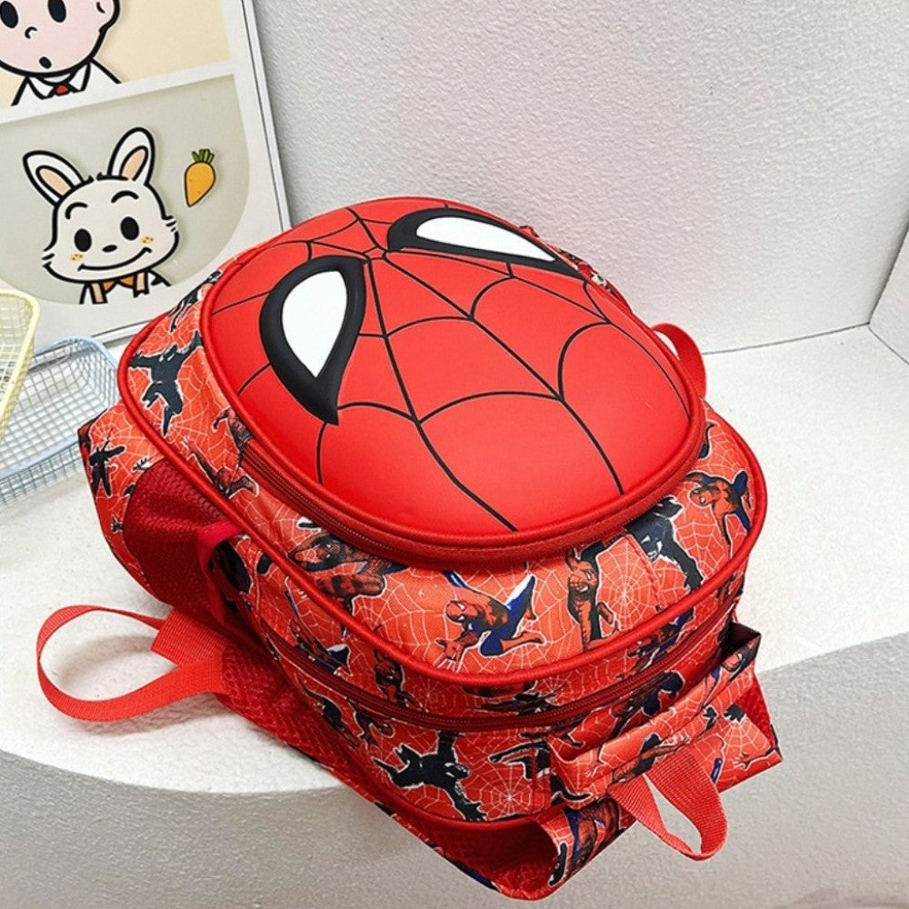 Mochila Infantil Escolar Homem-Aranha da Marvel, Bonita, Leve, Ergonômica, para Meninos e Meninas do Jardim de Infância