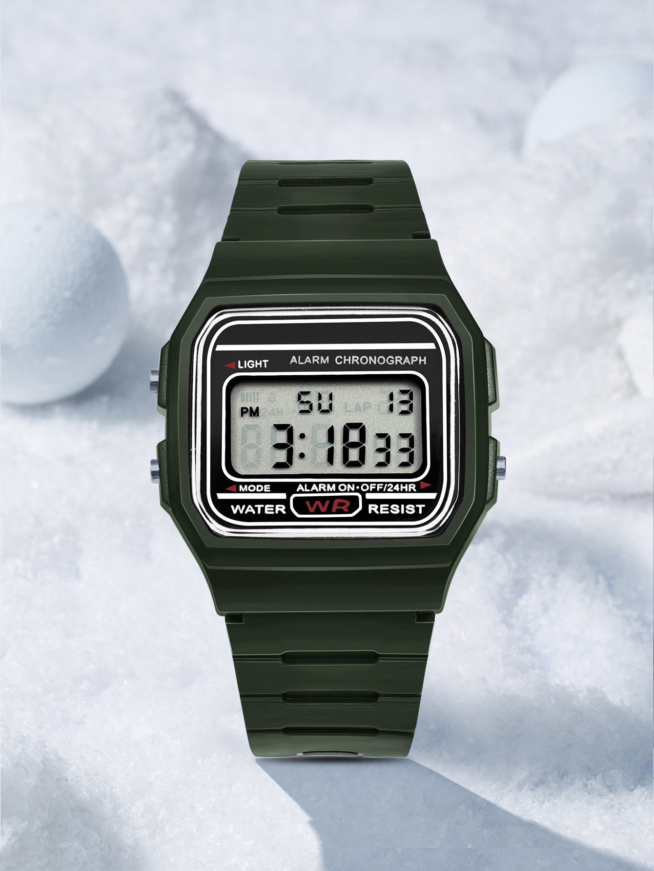 Hot Selling Women LED Digital Electronic Watch Multifunctional Outdoor Simple Leisure Men and Women Sports Watch Reloj