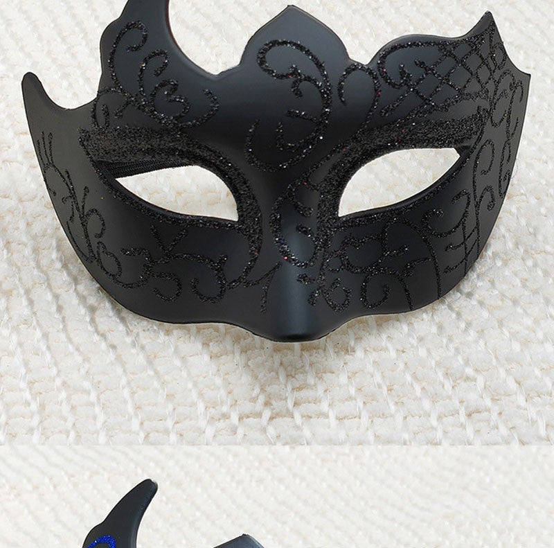 Half Face Mask Glittering Masquerade PartyMasks Role Play Nightclub Half Face Eye Maskween Party for Fancy Dress Christmas Party