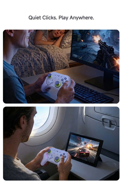 MOBAPAD Chitu 2 HD Pro Controller Silent Edition for Switch 2/1, TMR Glide Joysticks, HD Rumble, NFC,Silicone Button,6 Axis Gyro