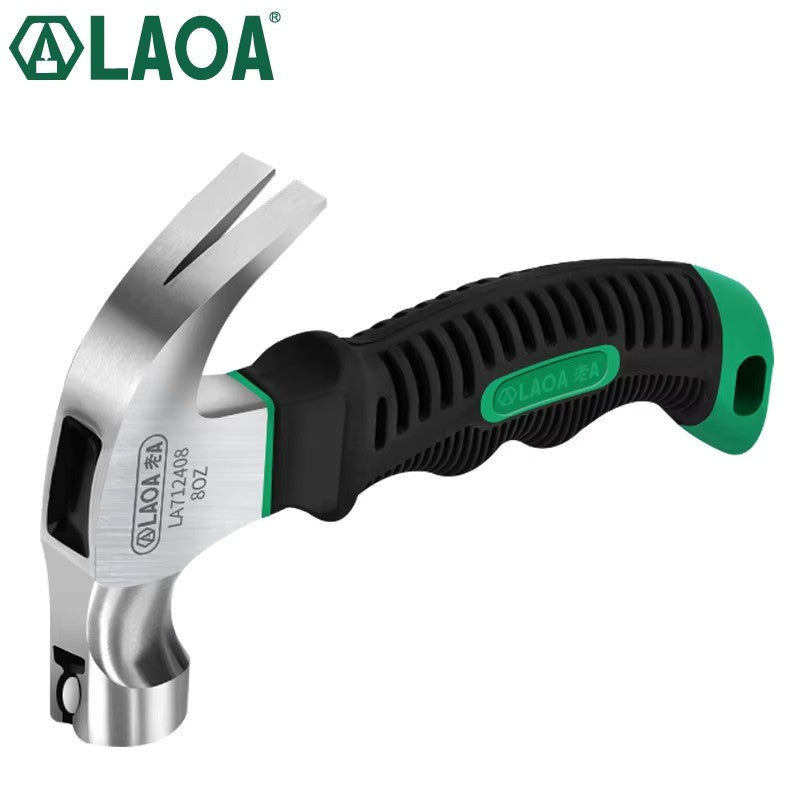 LAOA-Minimartelo para Carpintaria, Martelo de Unhas, Ferramenta de Aço, Ferramentas de Impacto e Eletrônicas, 8oz