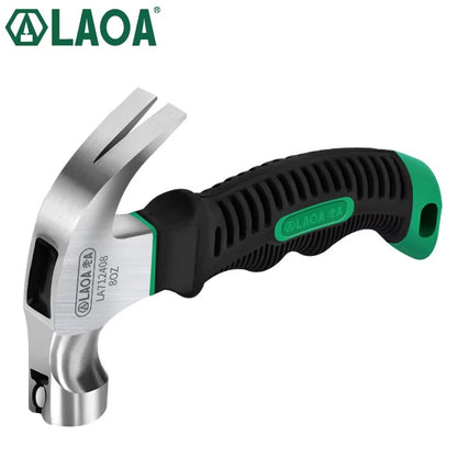 LAOA-Minimartelo para Carpintaria, Martelo de Unhas, Ferramenta de Aço, Ferramentas de Impacto e Eletrônicas, 8oz