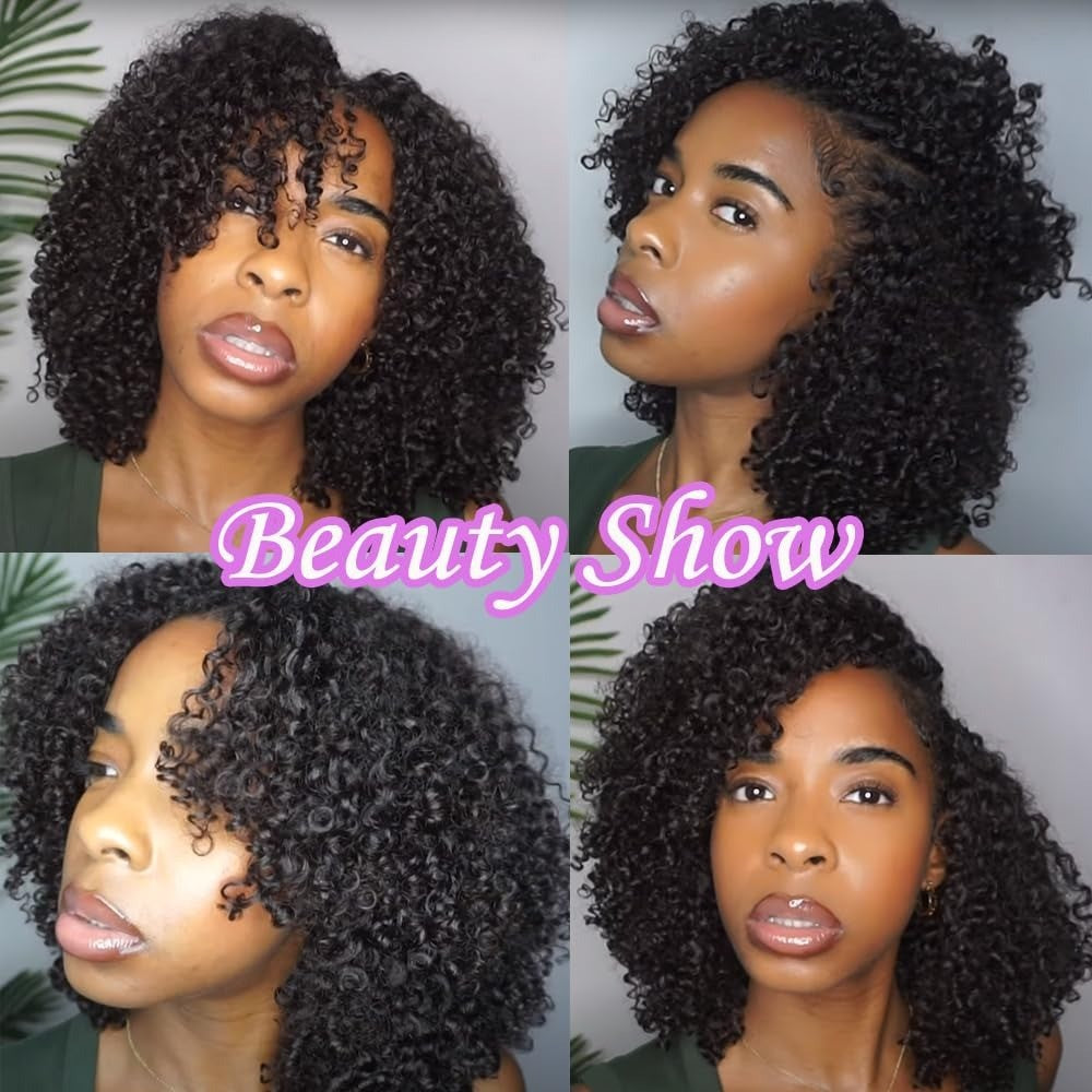 12A Small Spirals Curly Crochet Human Hair Extensions Deep Pixie Curls Crochet Hair Pre Separated Knotless For Braiding Twist