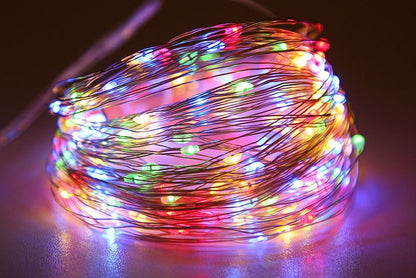IP65 LED Copper Wire Fairy Lights DC 12V Powered Flexible String 5M 50Lamp 10M 100Lamps for Indoor Outdoor Party Festival Decor