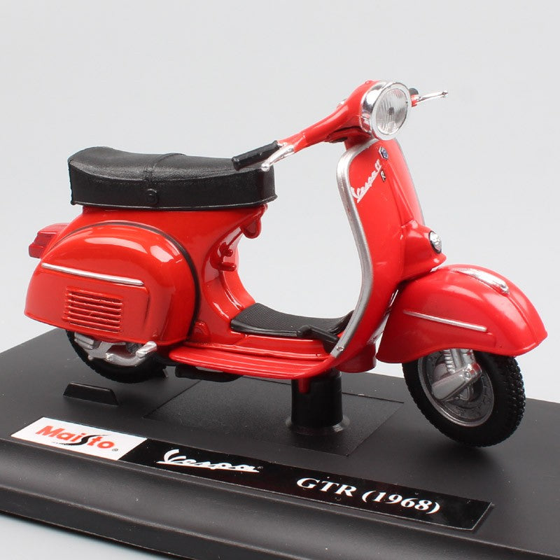 Maisto 1/18 Piaggio Vespa Scooter 98 PK 125 GTR P150X 300 MP5 Primavera GTS 125CC 150CC 946 Moto Miniatura de Brinquedo de Metal
