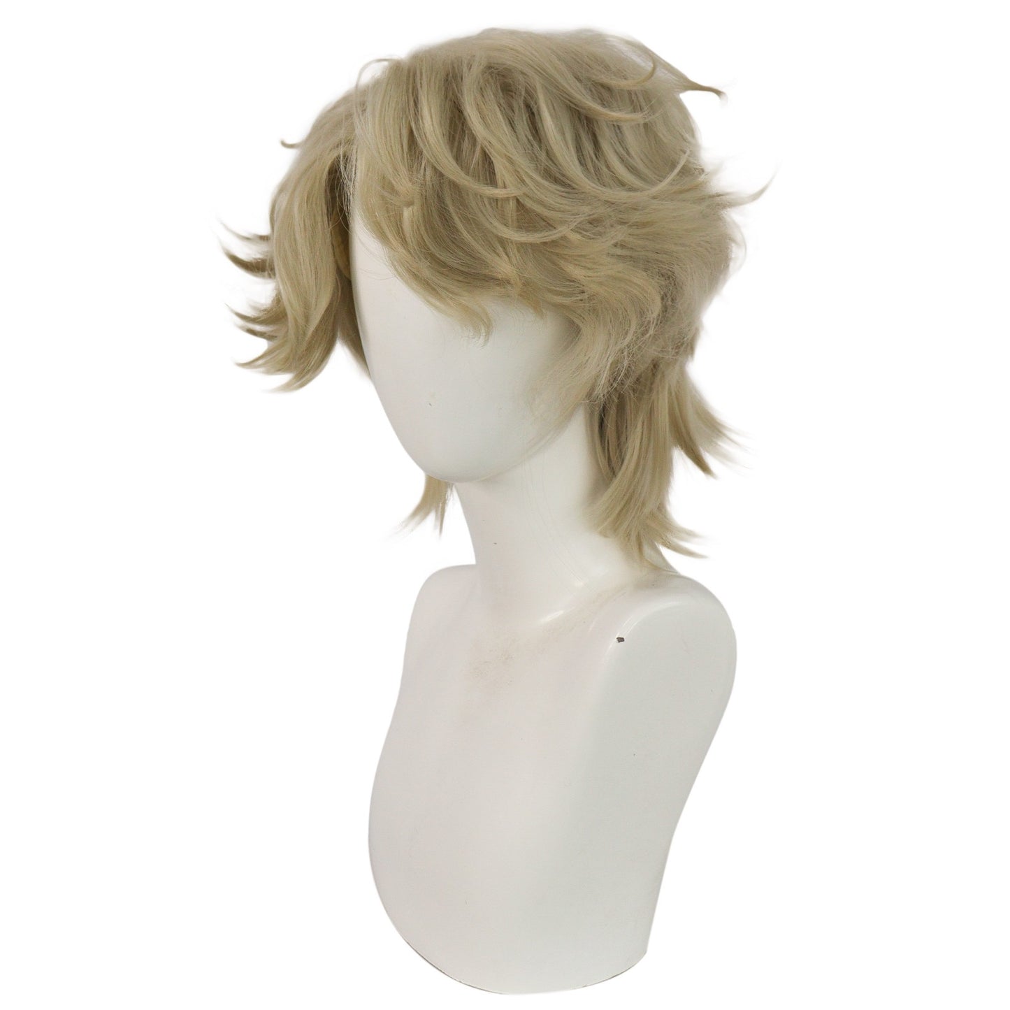 14Inch Synthetic Hair Short Curly Wavy Flaxen Yeo TaeJu Cosplay Wig  Anime Halloween Carnival Comic Exhibition Cosplay Hair