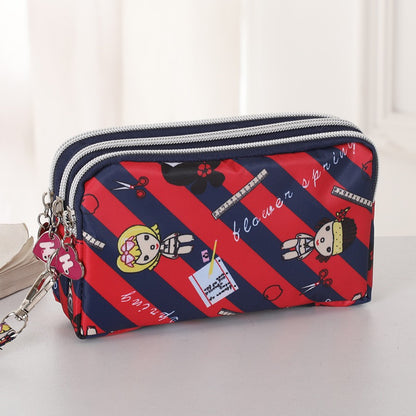 New large-capacity ladies' mobile phone bag, ins European and American style wrist strap loose change clutch