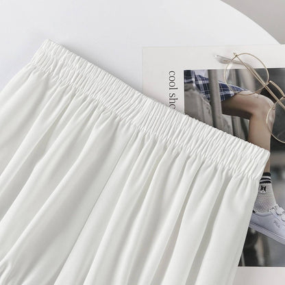 Summer Women's Shorts Bow Lace Thin Anti-exposure JK Lolita Pumpkin Leggings Outerwear Loose Bloomer Shorts Safety Pants