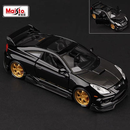 Maisto 1:24 Toyota Celica GT-S Liga Miniatura Carro Modelo Diecast Metal Escala Carro Modelo Coleção Crianças Brinquedo Veículos Presente