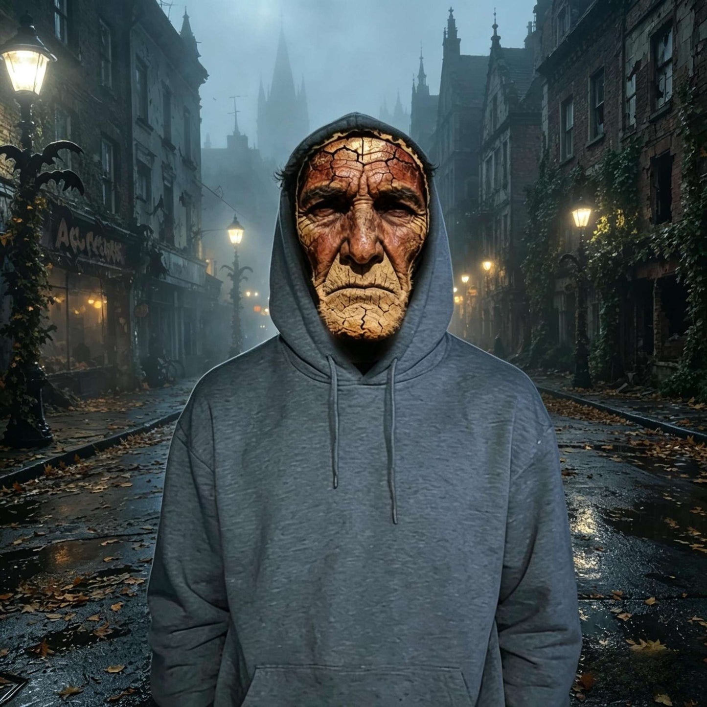 Red Soil Skull Mesh Mask — Stretchy, Breathable, and Suitable Stay Mysterious While Breathing Easy. Perfect for Halloween