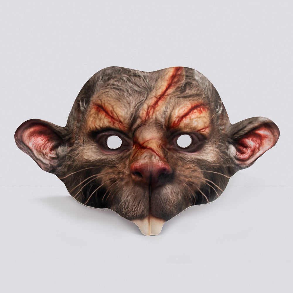 New Creative Halloween Animal Mask Horror Mouse Mask Cosplay Costume Props Holiday Cosplay Party Dance Accessories