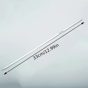 10Pcs Stainless Steel Barbecue Skewer Reusable BBQ Skewers Kebab Iron Stick For Outdoor Camping Picnic Tools Cooking Tools