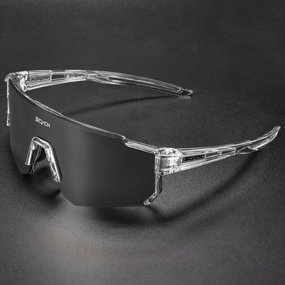 Óculos de Sol Fotocromáticos SCVCN Óculos de Ciclismo para Esportes ao Ar Livre Masculino Feminino MTB Escalada Óculos de Condução para Bicicleta Novo