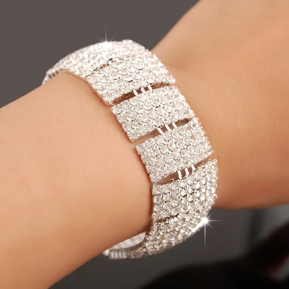 Novas Pulseiras de Berloques de Moda Prata 925 AAAAA Zircônia Cristal Feminino Pulseira Casamento Noivado Joias de Luxo