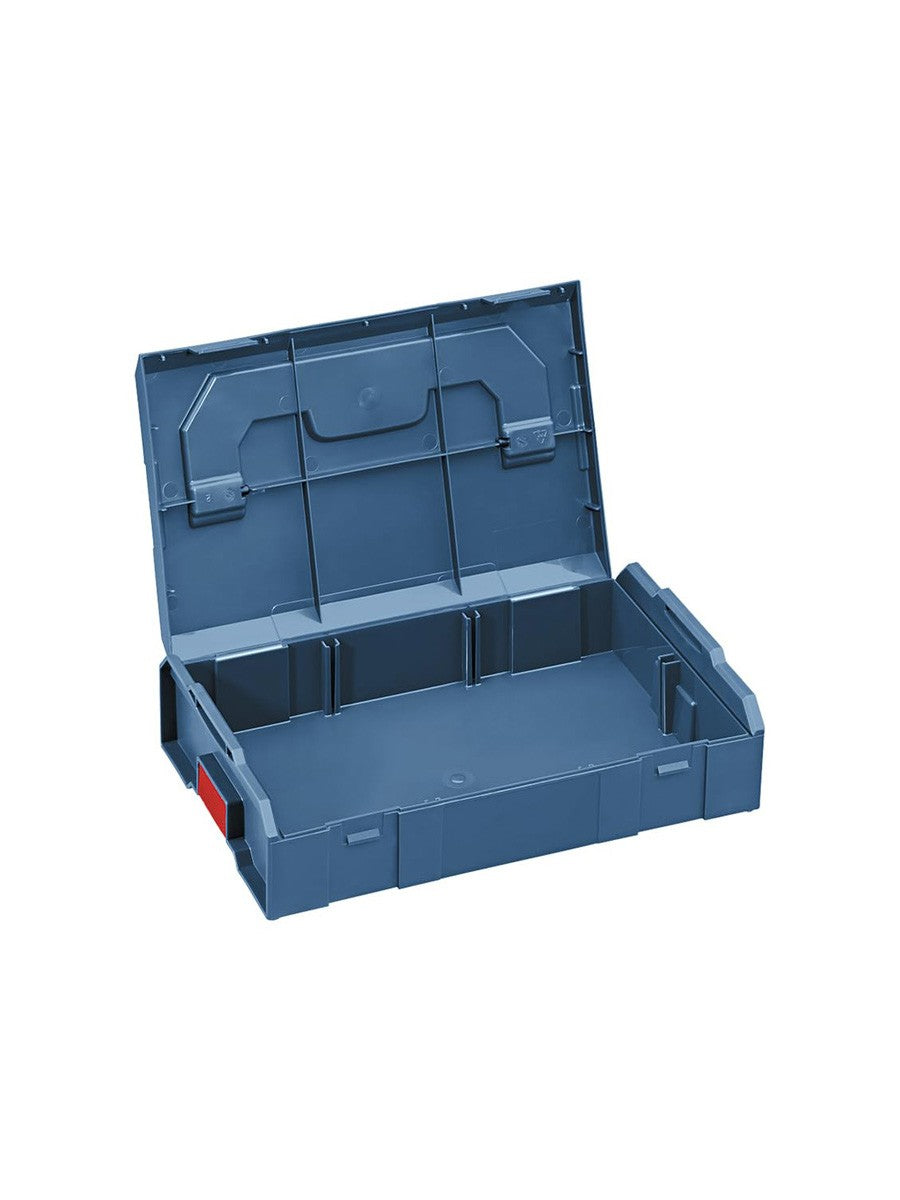 Maleta de Ferramentas Bosch Antichoque Caixa de Ferramentas Durável Kit de Ferramentas Multiuso Caixa de 6 Compartimentos Removíveis Caixa de Ferramentas Portátil e Empilhável