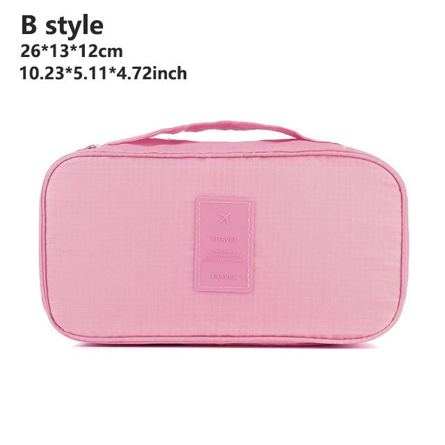 Travel Bra Organizer Bag Waterproof Panties Sock Underwear Storage Bag Daily Women Wash Package Cosmetic Finishing Bags