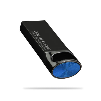 Zsuit 10 Peças/lote Pen Drives USB 64GB Mini Metal Capacidade Real 128GB Memory Stick Pen Drive 32GB Logotipo Personalizado Armazenamento U Disk