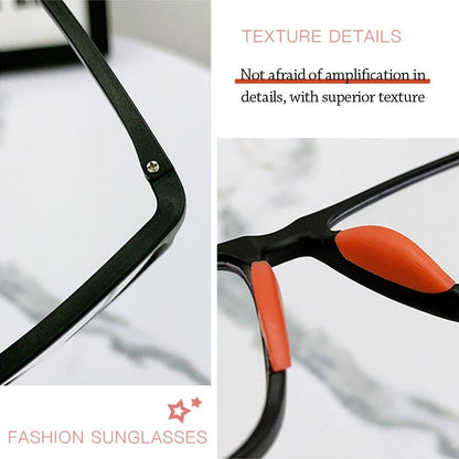 Unisex Ultralight Silicone TR Sports Myopia Glasses Anti Blue Light Men Basketball Anti-Shedding Eyewear Prescription Eyeglasses
