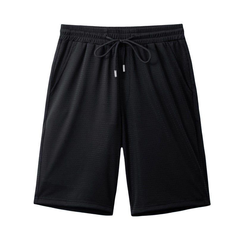 New Summer Men Short Mesh Gym Bodybuilding Casual Loose Shorts Outdoors Fitness Beach Short Pants Male Brand Sweatpants
